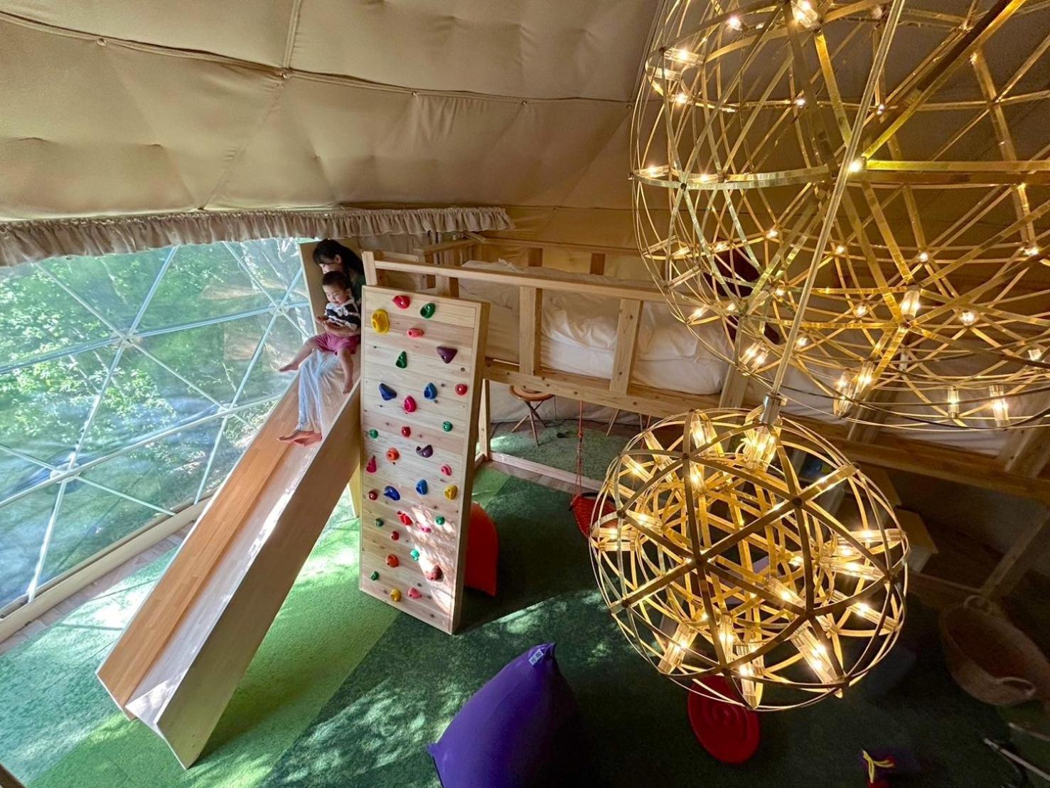 Yufuin Glamping Comorebi Buitenkant foto